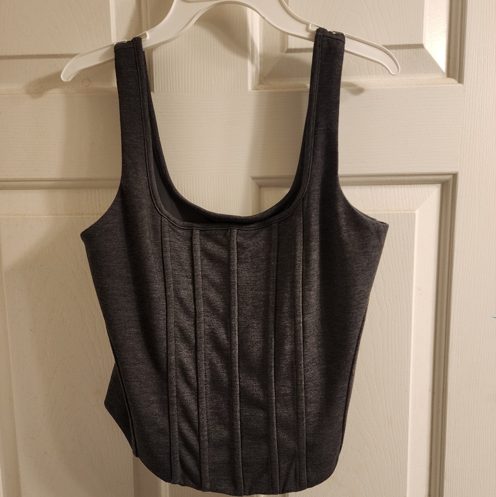 Express Corset cropped tank